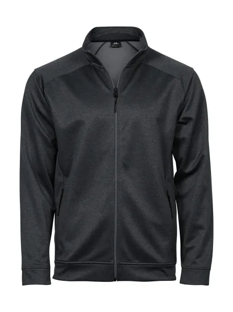  Performance Zip Sweat Dark Grey Melange