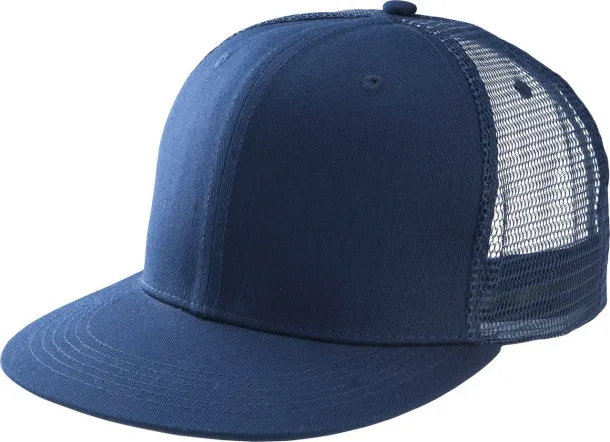  TRUCKER FLAT PEAK CAP - 6 PANELS - K-UP Navy