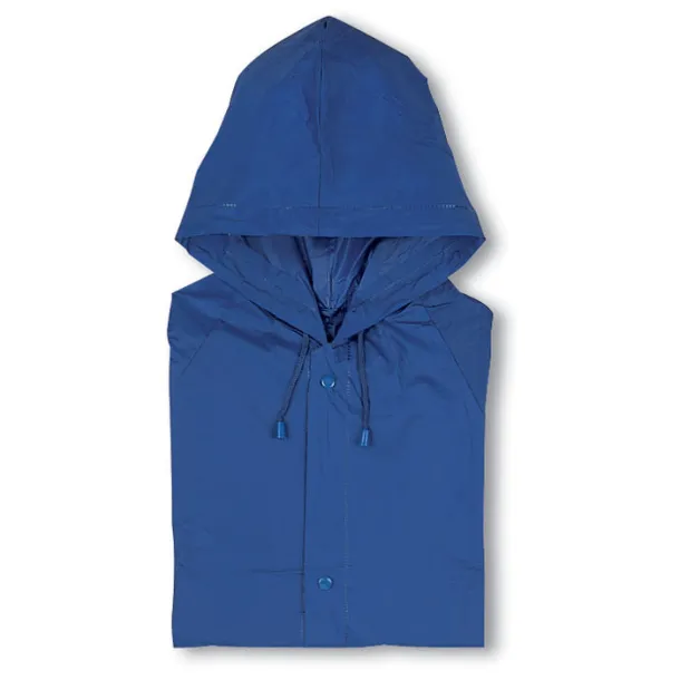 BLADO PVC raincoat with hood Blue