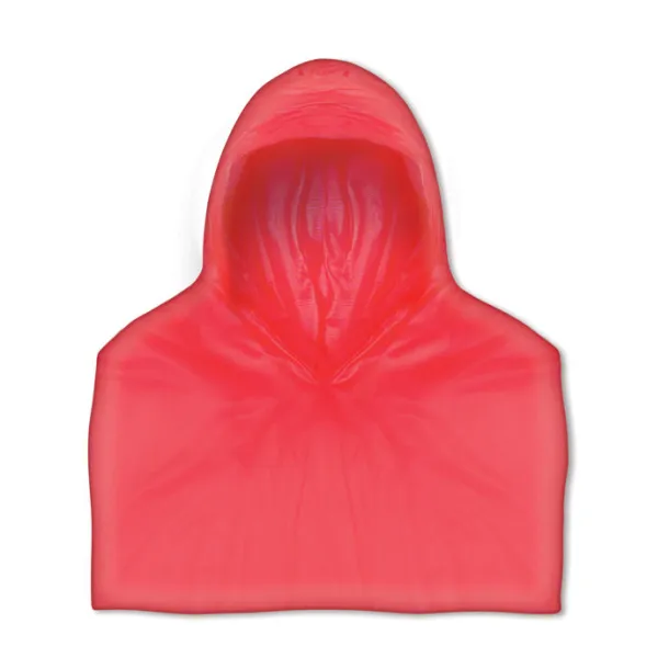 REGAL Raincoat in pouch Red