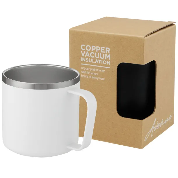 Nordre 350 ml copper vacuum insulated mug - Unbranded White