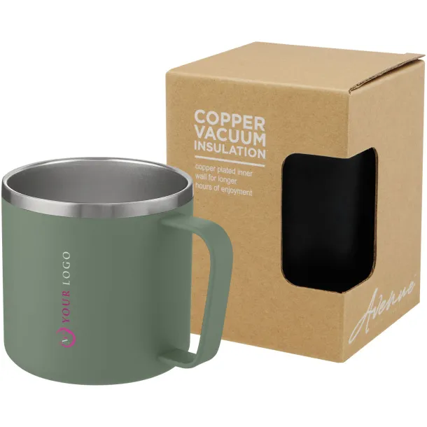 Nordre 350 ml copper vacuum insulated mug Heather green