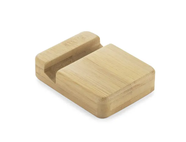 TILE Bamboo phone holder Beige