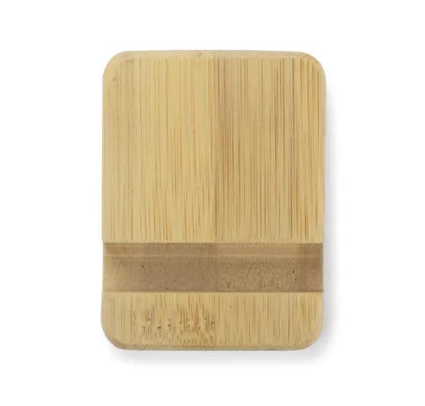 TILE Bamboo phone holder Beige