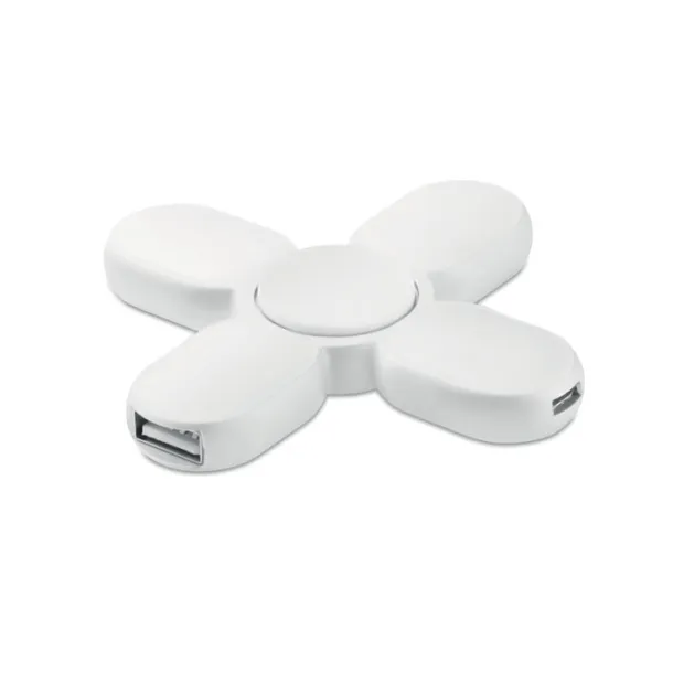 SPINNER HUB HUB spinner White