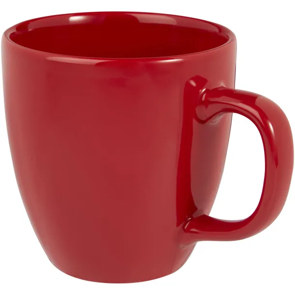 Moni 430 ml ceramic mug - Unbranded Red