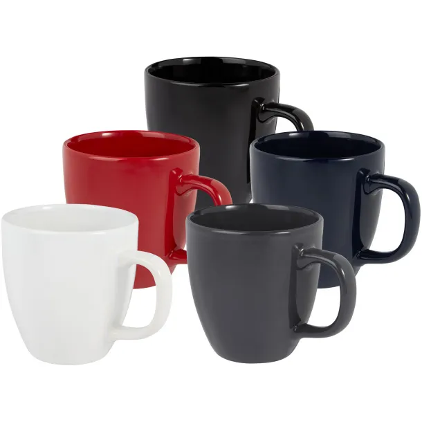 Moni 430 ml ceramic mug - Unbranded Red