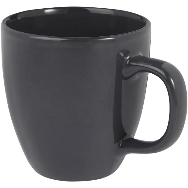 Moni 430 ml ceramic mug - Unbranded Grey