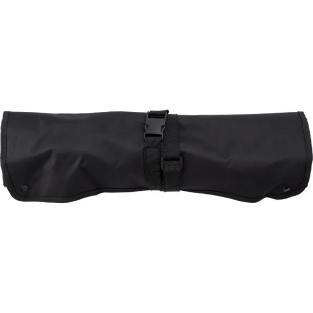  Apron with barbecue set Crna