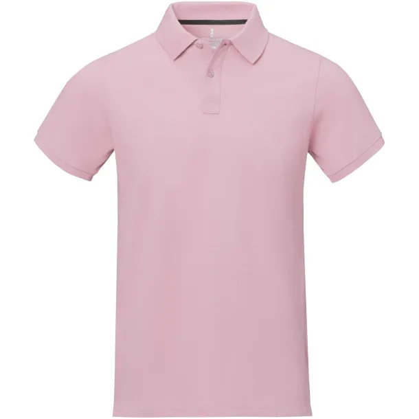 Calgary short sleeve men's polo - Elevate Life Light pink