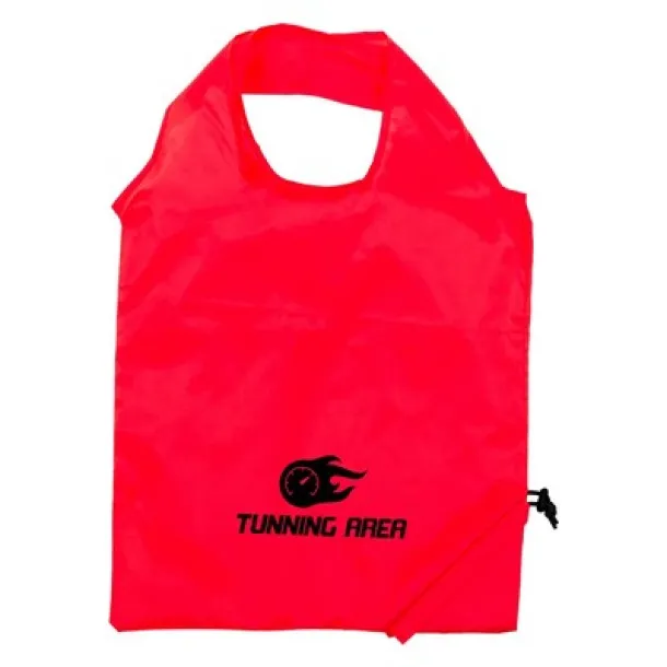  Foldable shopping bag red