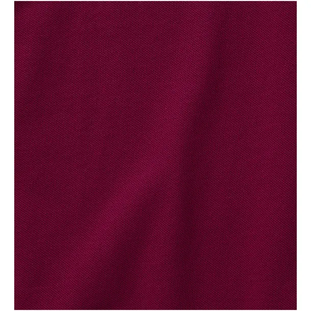 Calgary short sleeve men's polo - Elevate Life Burgundy