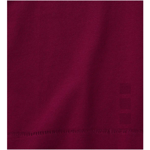 Calgary short sleeve men's polo - Elevate Life Burgundy