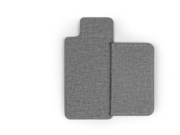 RICHY PU card holder and phone holder Gray