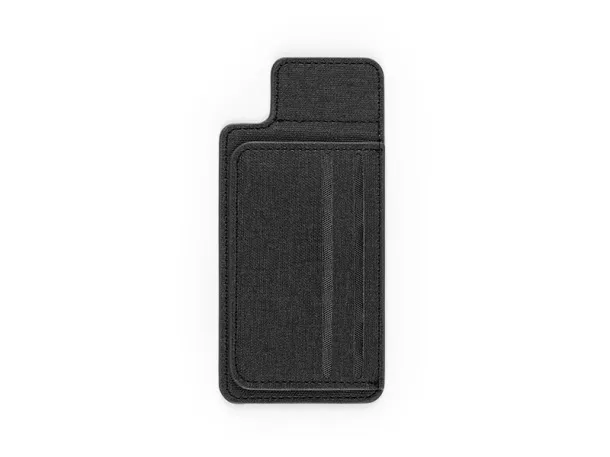 RICHY PU card holder and phone holder Black