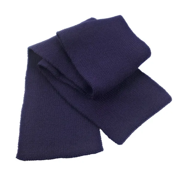  Classic Heavy Knit Scarf - Result Winter Essentials Navy