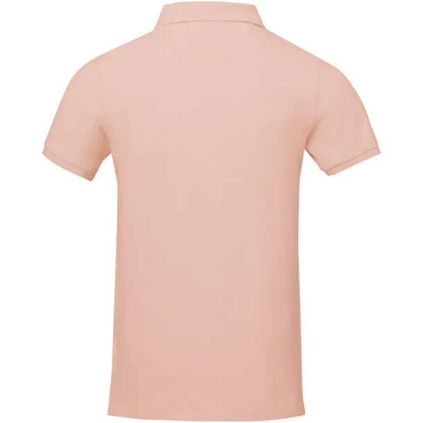 Calgary short sleeve men's polo - Elevate Life Pale blush pink