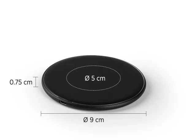 PAD Wireless charger for smart phones - PIXO Black