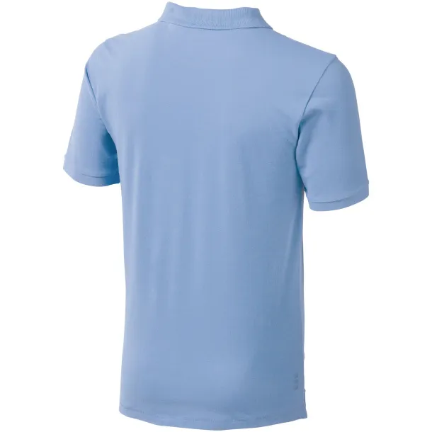 Calgary short sleeve men's polo - Elevate Life Light blue