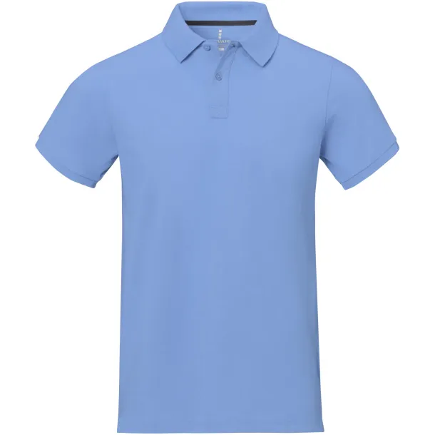 Calgary short sleeve men's polo - Elevate Life Light blue