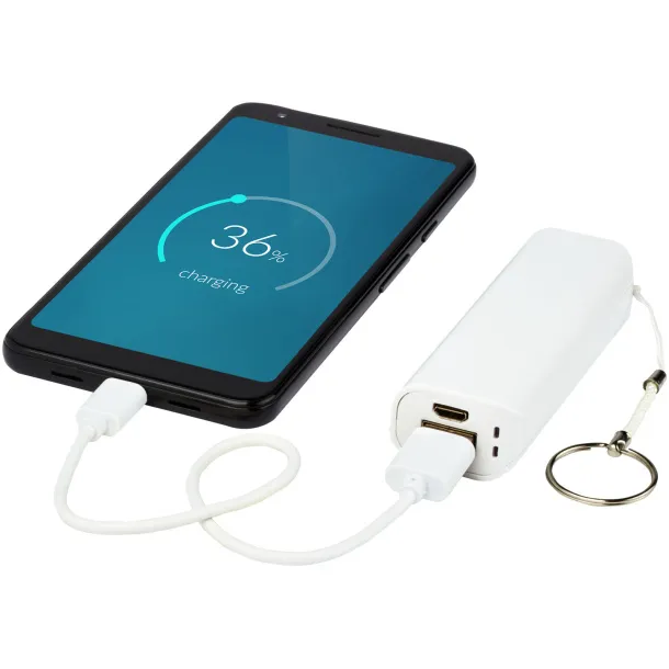 Span 1200 mAh power bank White