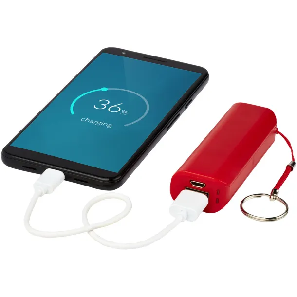 Span 1200 mAh power bank Red