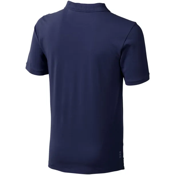 Calgary short sleeve men's polo - Elevate Life Navy Blue