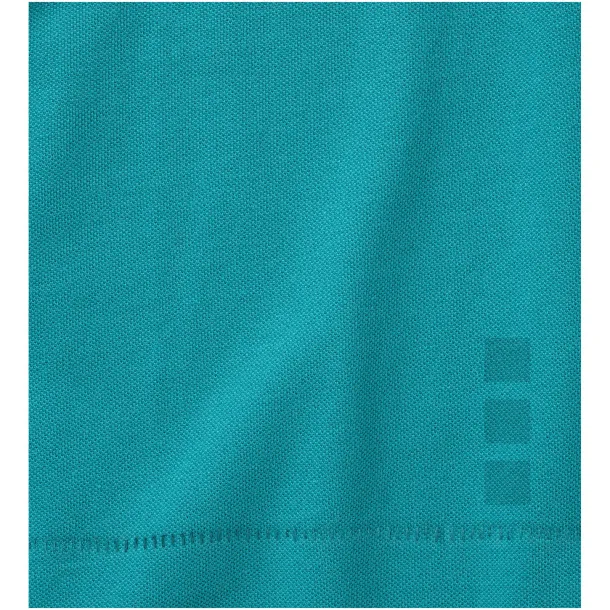 Calgary short sleeve men's polo - Elevate Life Aqua