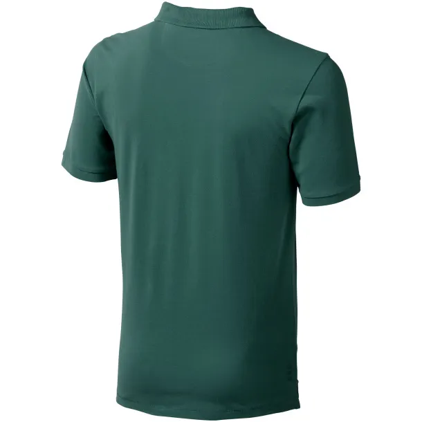 Calgary short sleeve men's polo - Elevate Life Forest green