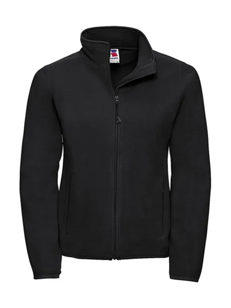  Ladies' Fitted Full Zip Microfleece - Russell  Black