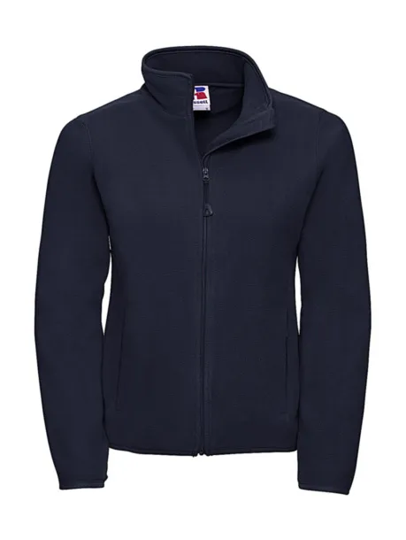  Ladies' Fitted Full Zip Microfleece - Russell  French Navy