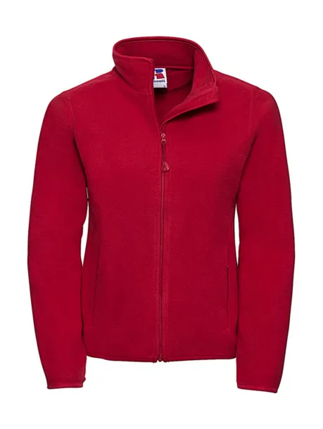  Ladies' Fitted Full Zip Microfleece - Russell  Classic Red