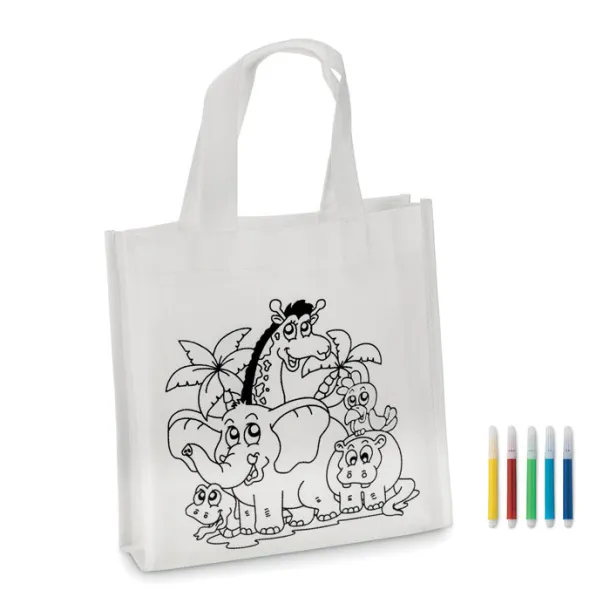 SHOOPIE Mini shopping bag White