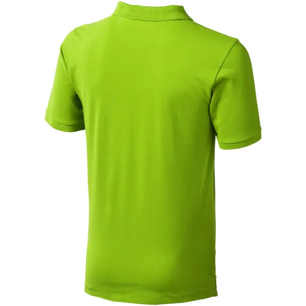 Calgary short sleeve men's polo - Elevate Life Apple Green