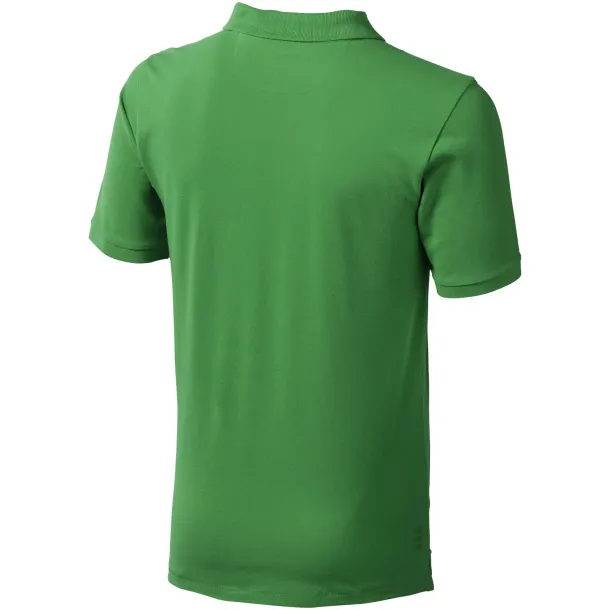 Calgary short sleeve men's polo - Elevate Life Fern green