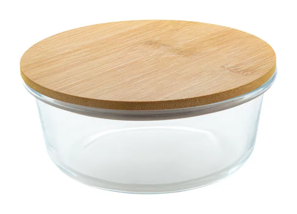 Ruttata glass lunch box Transparent Natural