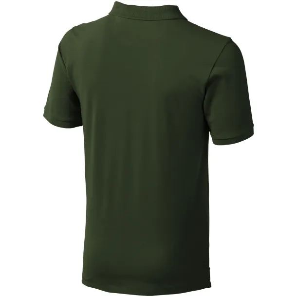 Calgary short sleeve men's polo - Elevate Life Army green