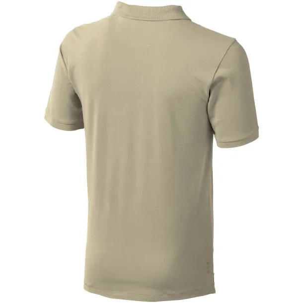 Calgary short sleeve men's polo - Elevate Life Khaki