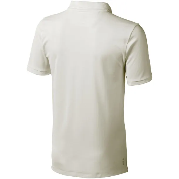 Calgary short sleeve men's polo - Elevate Life Light grey