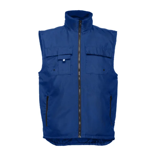 STOCKHOLM Workwear padded bodywarmer Royal blue