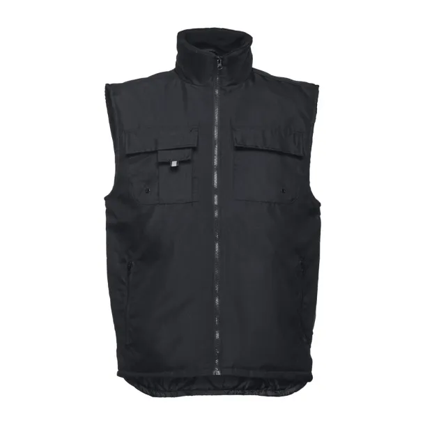 STOCKHOLM Workwear padded bodywarmer Black