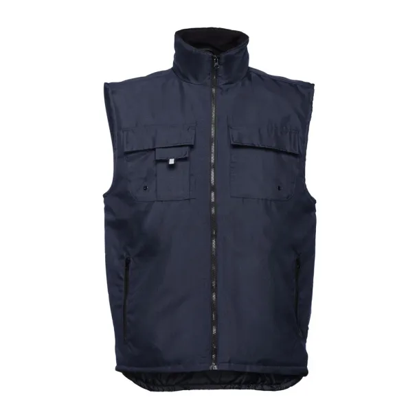 STOCKHOLM Workwear padded bodywarmer Navy Blue