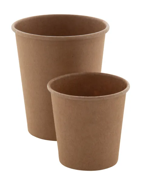 Papcap S paper cup, 120 ml Beige