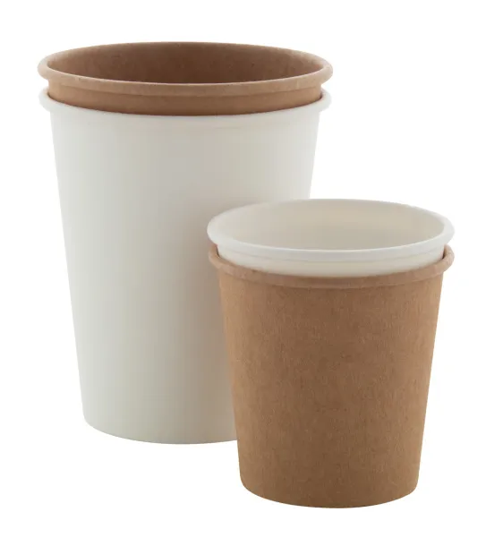 Papcap S paper cup, 120 ml Beige