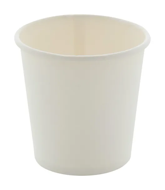 Papcap S paper cup, 120 ml White