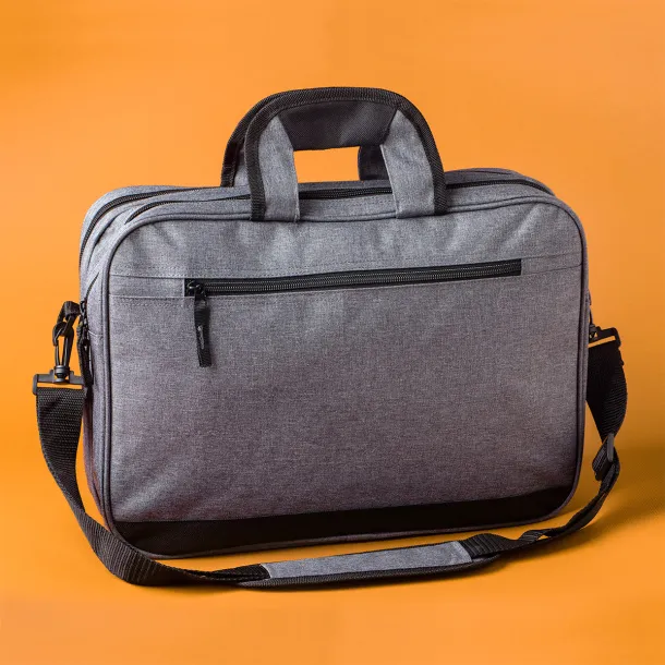 PORTICI document bag Grey