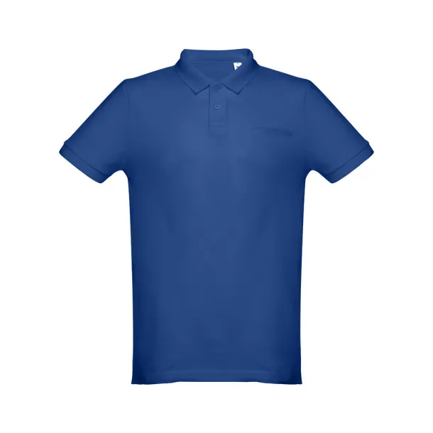 DHAKA Men's polo shirt Royal blue