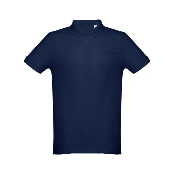 DHAKA Men's polo shirt Blue