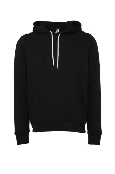  Unisex hoodie od poli pamuka - Bella+Canvas DTG Black