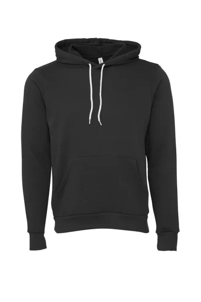  Unisex Poly-Cotton Pullover Hoodie - Bella+Canvas DTG Dark Grey